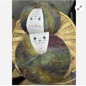 2 Louisa Harding Amitola Brush 358 Caledonia Knitting and Crochet Yarn New